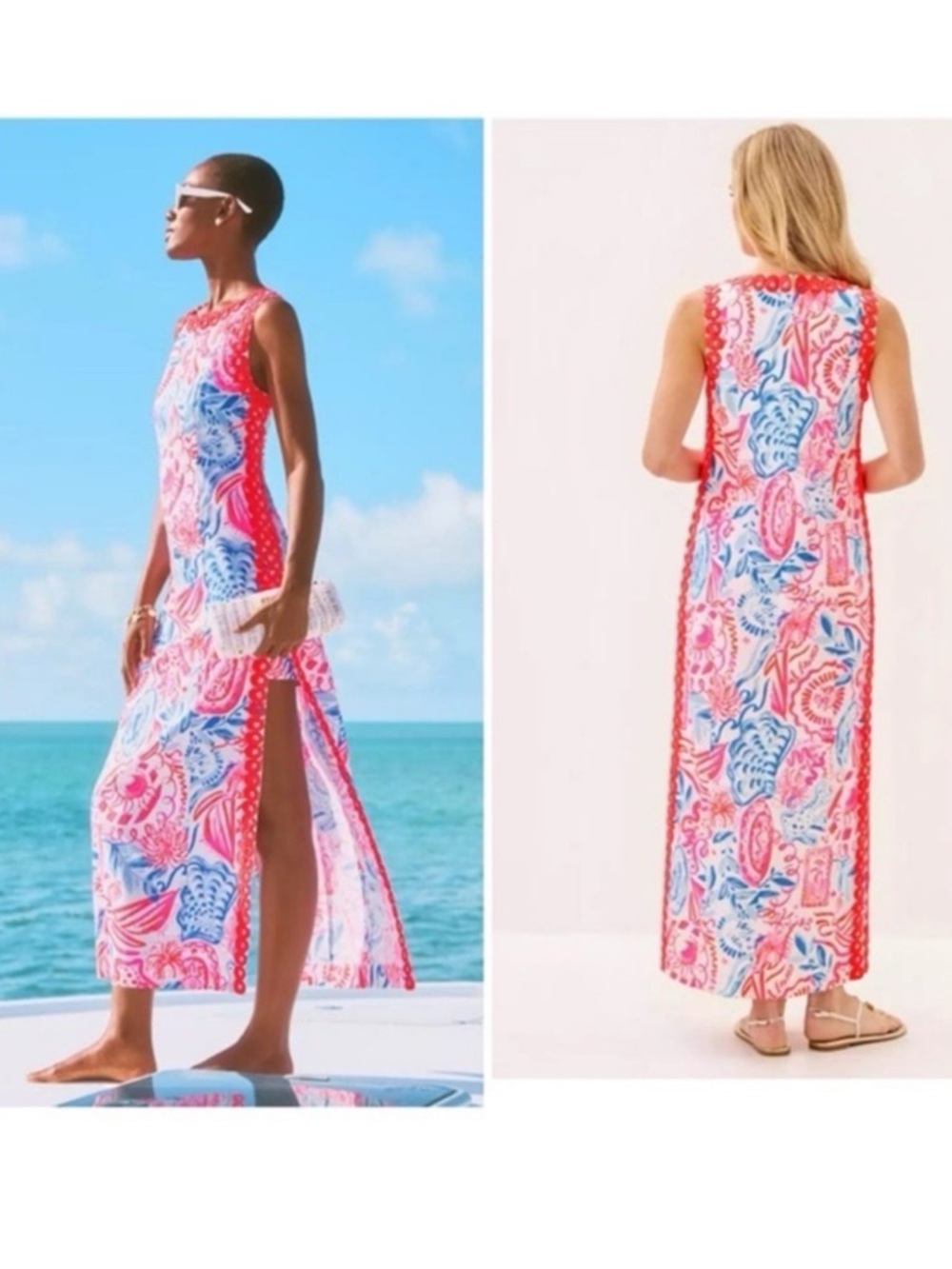 NWT Lilly Pulitzer Sadie Maxi Romper - Picture 2 of 6